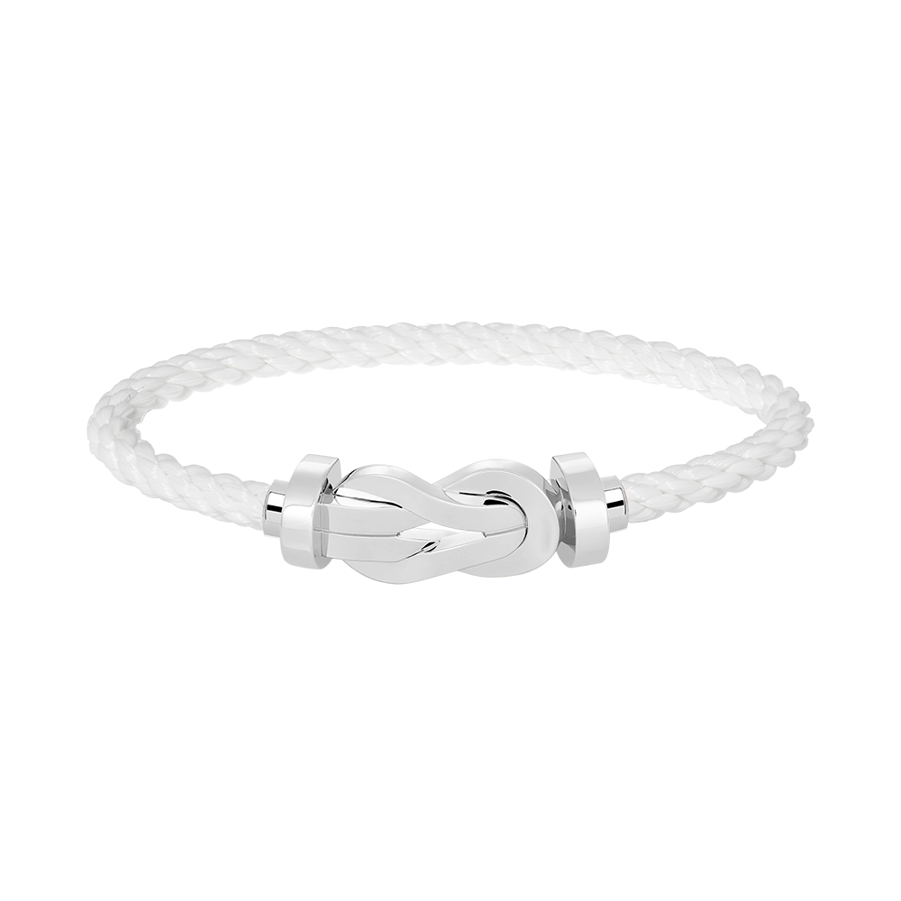 ¡®Veyra Jewelry¡¯CHANCE LARGE 8 FIGURE BUCKLE NO DIAMOND BRACELET SILVER