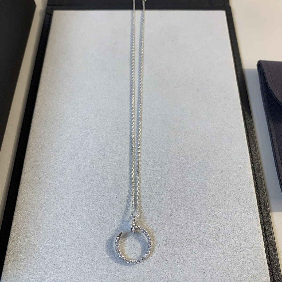 ¡®Veyra Jewelry¡¯JUSTE NECKLACE SILVER DIAMONDS
