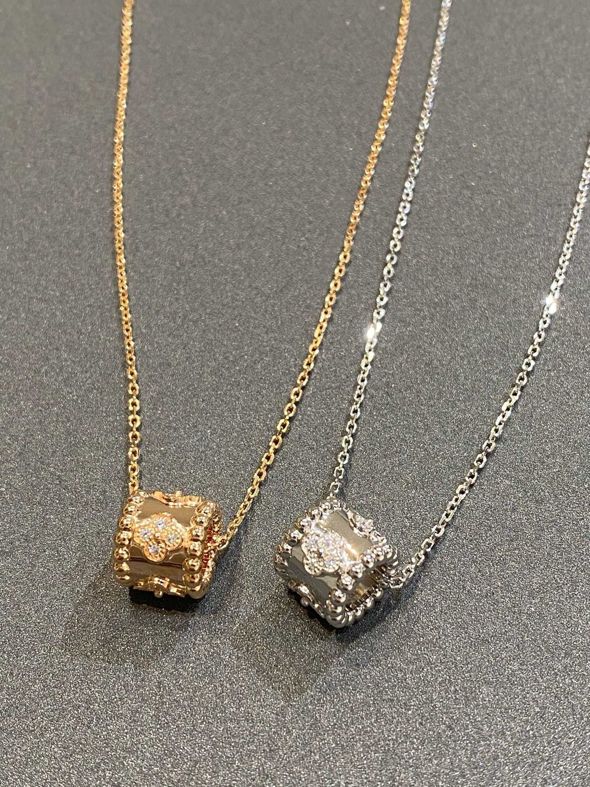 ¡®Veyra Jewelry¡¯PERLEE PEDANT SIVLER DIAMOND NECKLACE