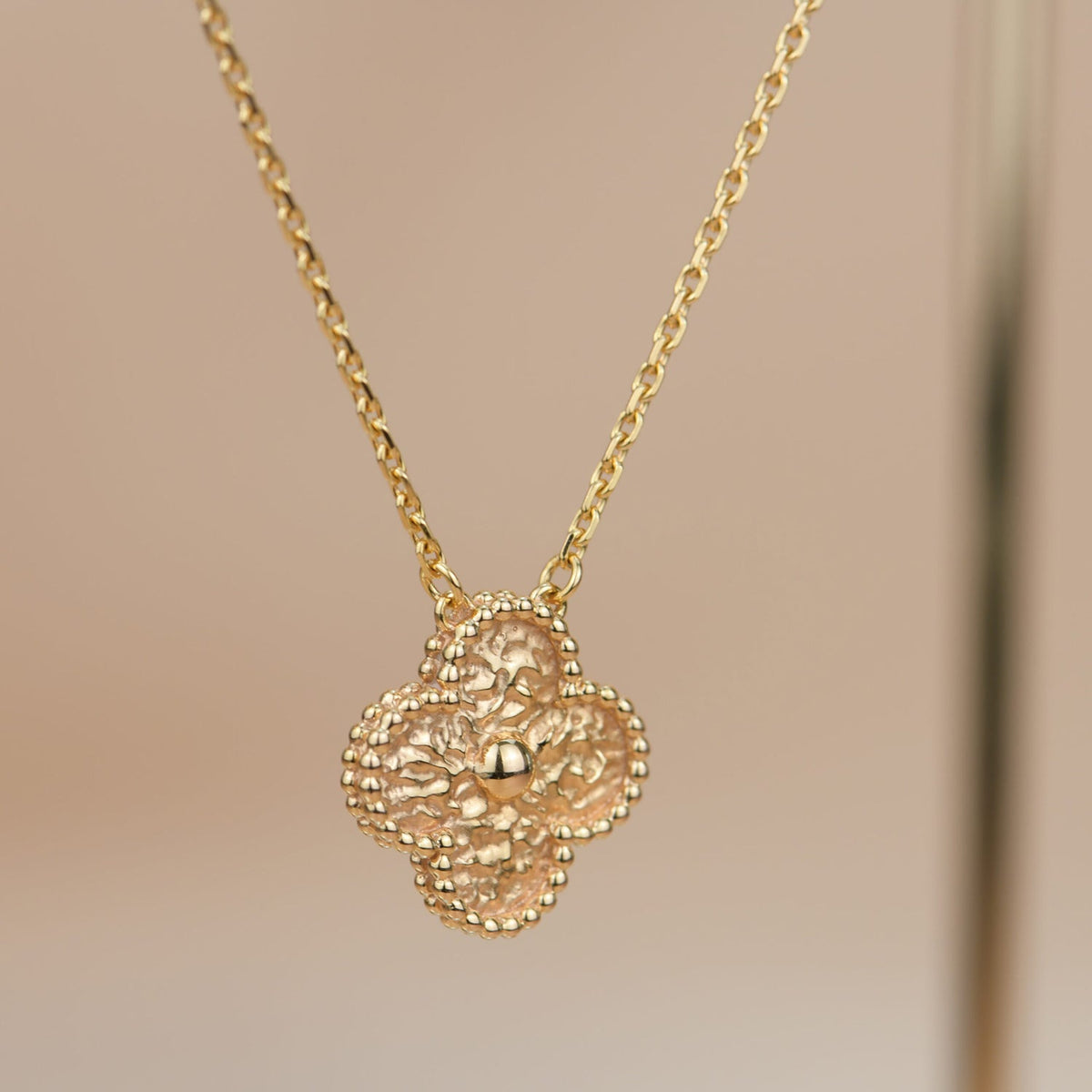 ¡®Veyra Jewelry¡¯CLOVER 15MM BRONZING NECKLACE