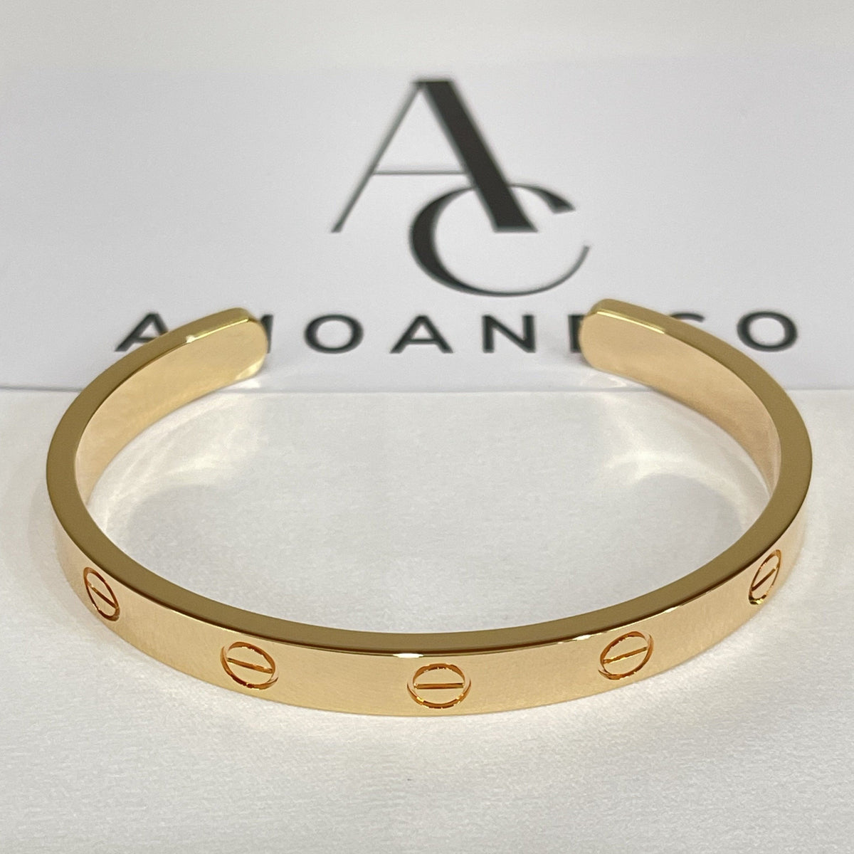 ¡®Veyra Jewelry¡¯LOVE BRACELET 6.1MM OPEN CUFF