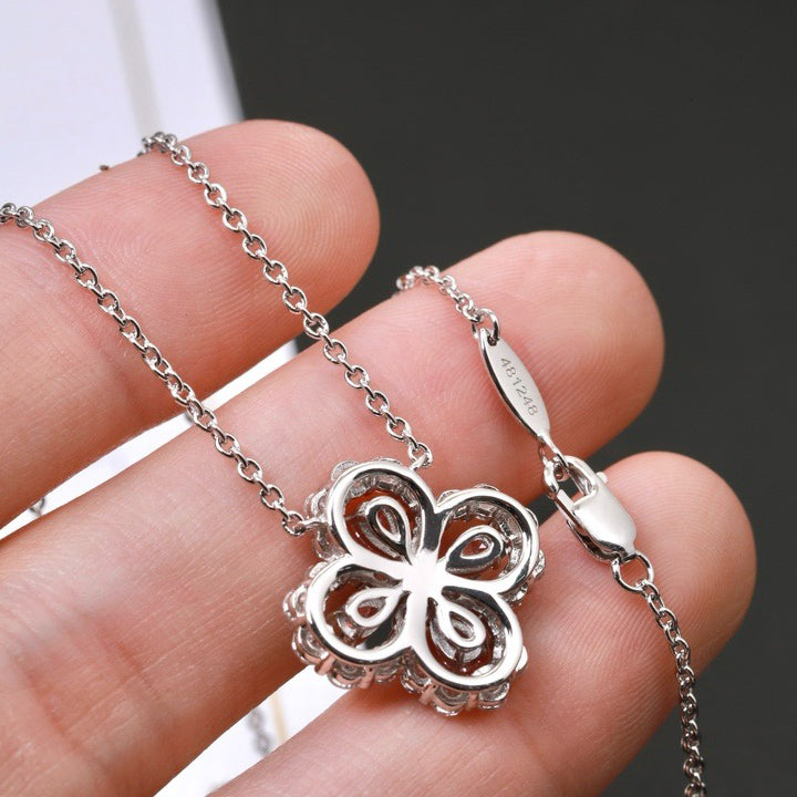 ¡®Veyra Jewelry¡¯LOOP NECKLACE FULL MOTIF DIAMOND 16MM MULTIPLE COLORS