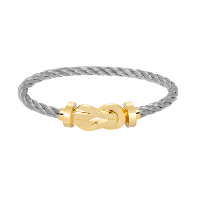 ¡®Veyra Jewelry¡¯CHANCE LARGE 8 FIGURE BUCKLE NO DIAMOND BRACELET GOLD
