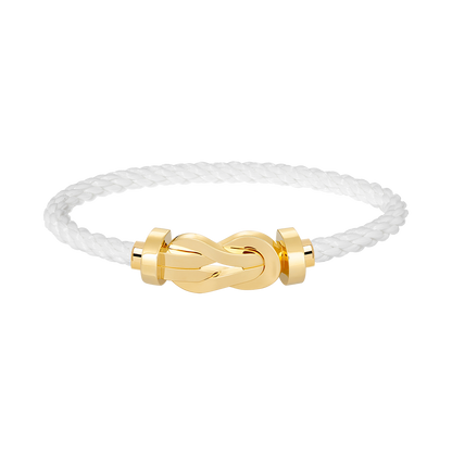 ¡®Veyra Jewelry¡¯CHANCE LARGE 8 FIGURE BUCKLE NO DIAMOND BRACELET GOLD