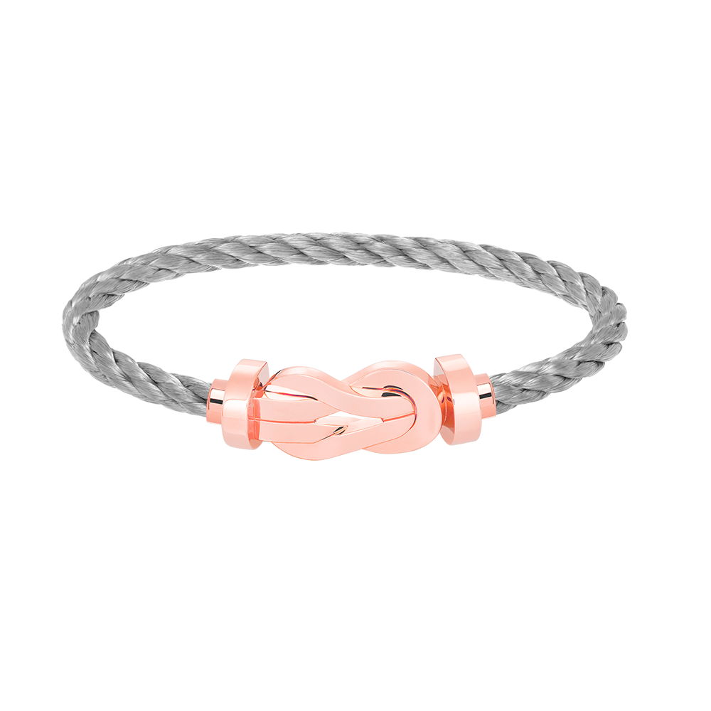 ¡®Veyra Jewelry¡¯CHANCE LARGE 8 FIGURE BUCKLE NO DIAMOND BRACELET ROSE GOLD
