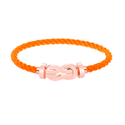 ¡®Veyra Jewelry¡¯CHANCE LARGE 8 FIGURE BUCKLE NO DIAMOND BRACELET ROSE GOLD