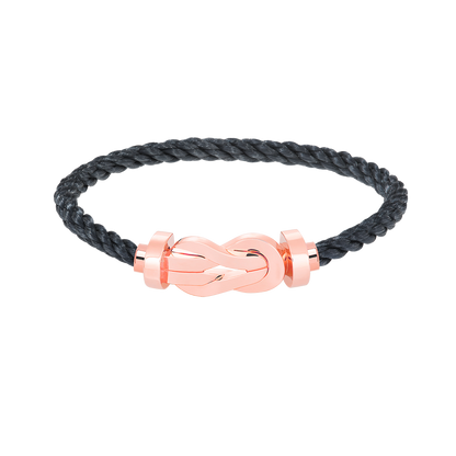 ¡®Veyra Jewelry¡¯CHANCE LARGE 8 FIGURE BUCKLE NO DIAMOND BRACELET ROSE GOLD