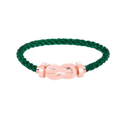 ¡®Veyra Jewelry¡¯CHANCE LARGE 8 FIGURE BUCKLE NO DIAMOND BRACELET ROSE GOLD