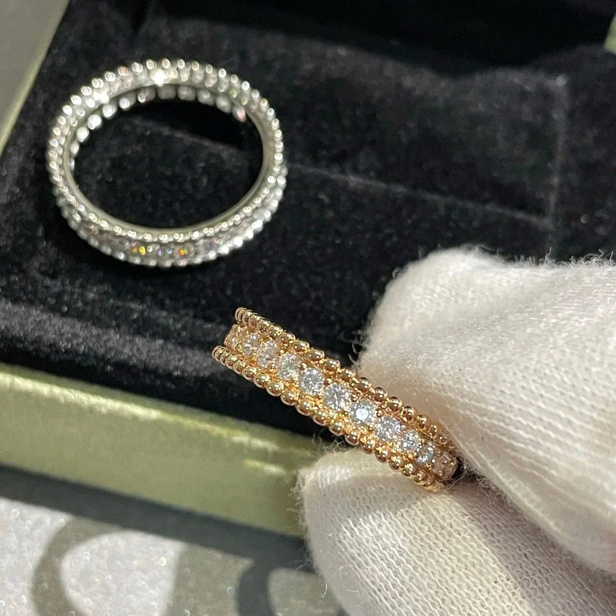 ¡®Veyra Jewelry¡¯PERLEE DIAMOND SILVER RING