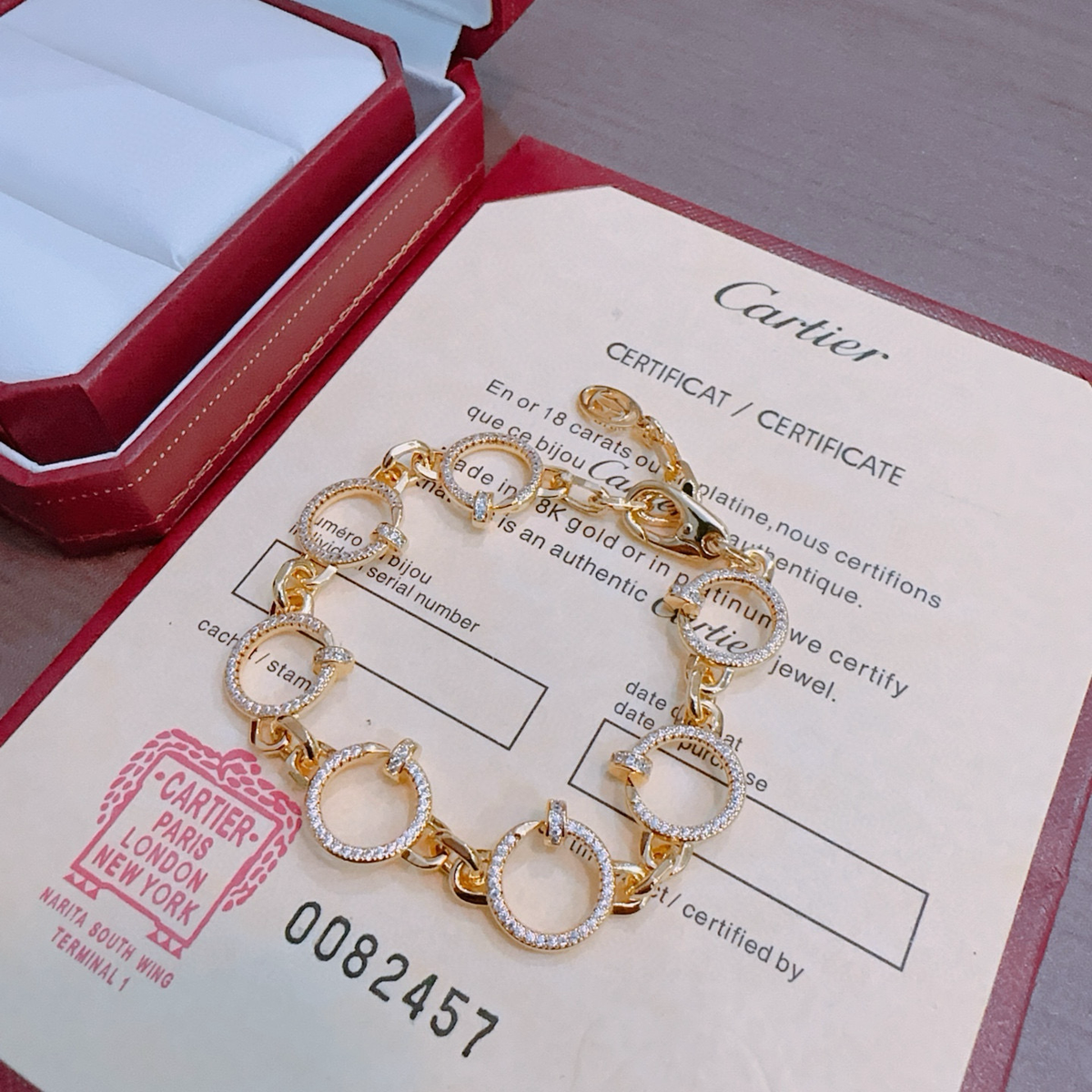 ¡®Veyra Jewelry¡¯LOVE&JUSTE BRACELET DIAMONDS
