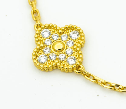 [Veyra Jewelry]New  CLOVER 5 MOTIF LASER BRACELET COLLECTION