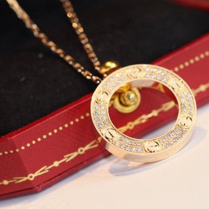 ¡®Veyra Jewelry¡¯LOVE NECKLACE ADJUSTABLE ROSE GOLD