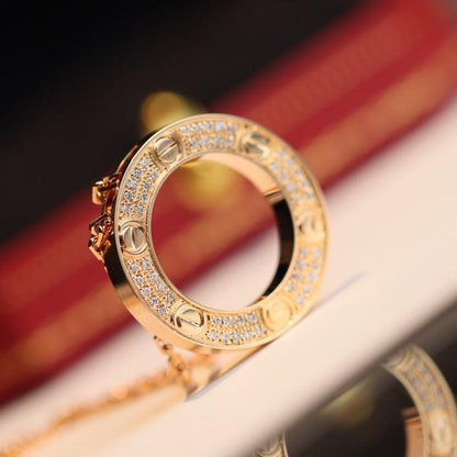 ¡®Veyra Jewelry¡¯LOVE NECKLACE ADJUSTABLE ROSE GOLD