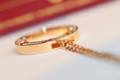 ¡®Veyra Jewelry¡¯LOVE NECKLACE ADJUSTABLE ROSE GOLD