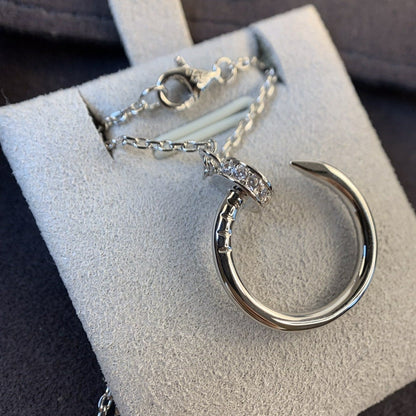 ¡®Veyra Jewelry¡¯JUSTE NECKLACE SILVER DIAMONDS