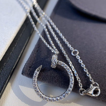 ¡®Veyra Jewelry¡¯JUSTE NECKLACE SILVER DIAMONDS