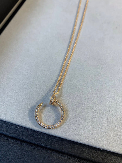¡®Veyra Jewelry¡¯JUSTE NECKLACE PINK GOLD DIAMONDS