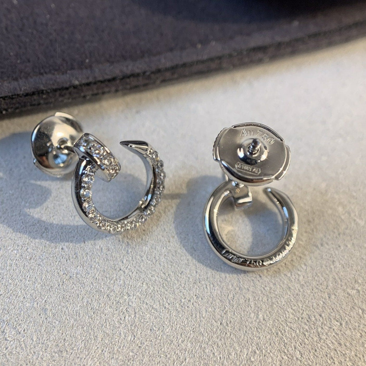 ¡®Veyra Jewelry¡¯JUSTE EARRINGS SILVER DIAMONDS