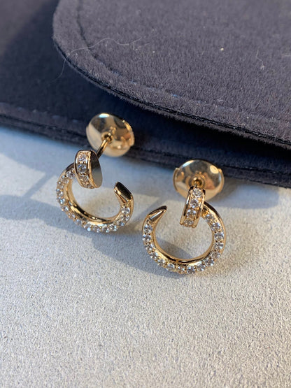 ¡®Veyra Jewelry¡¯JUSTE EARRINGS GOLD DIAMONDS