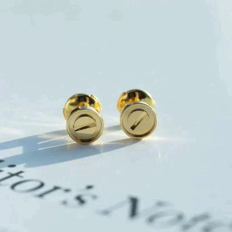 ¡®Veyra Jewelry¡¯LOVE EARRINGS GOLD 10MM