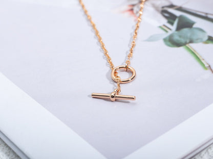 ¡®Veyra Jewelry¡¯ECHAPPEE NECKLACE PINK GOLD