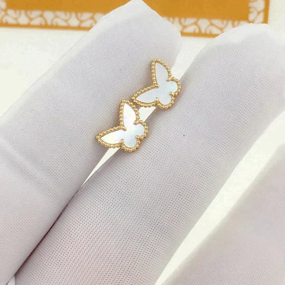 ¡®Veyra Jewelry¡¯SWEET BUTTERFLY MOP EARSTUDS
