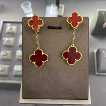 ¡®Veyra Jewelry¡¯CLOVER 2 MOTIFS  EARRINGS (MULTIPLE CHOICESC