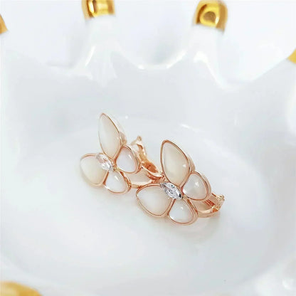¡®Veyra Jewelry¡¯BUTTERFLY MOP DIAMOND EARRINGS
