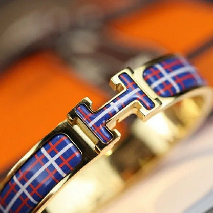 ¡®Veyra Jewelry¡¯H TARTAN BRACELET 12MM