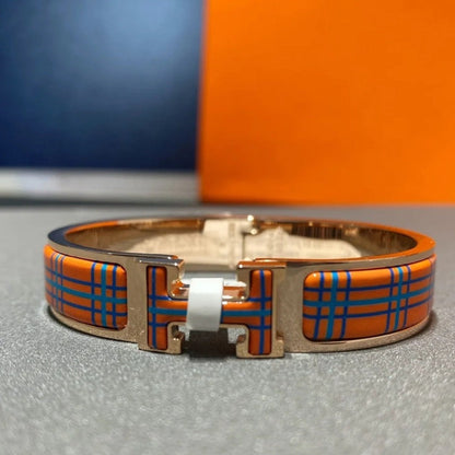 ¡®Veyra Jewelry¡¯H TARTAN BRACELET 12MM