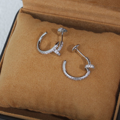 ¡®Veyra Jewelry¡¯JUSTE EARRINGS 12.75MM SILVER DIAMOND