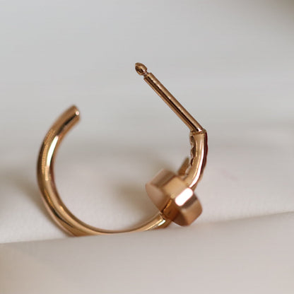 ¡®Veyra Jewelry¡¯JUSTE EARRINGS PINK GOLD