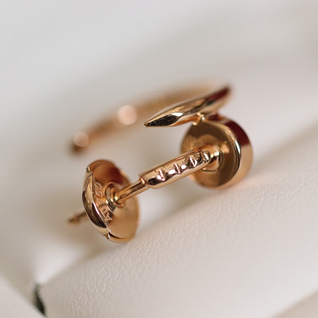 ¡®Veyra Jewelry¡¯JUSTE EARRINGS PINK GOLD