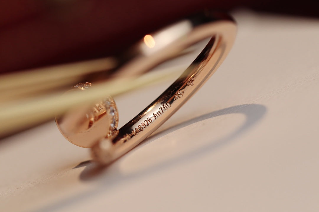 ¡®Veyra Jewelry¡¯JUSTE RING 2.65MM PINK GOLD DIAMOND