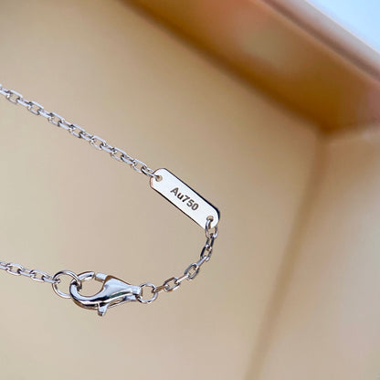 ¡®Veyra Jewelry¡¯CLOVER DIAMOND NECKLACE SILVER