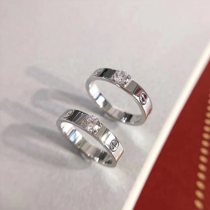 ¡®Veyra Jewelry¡¯LOVE RING 3.6MM 1 BIG DIAMOND