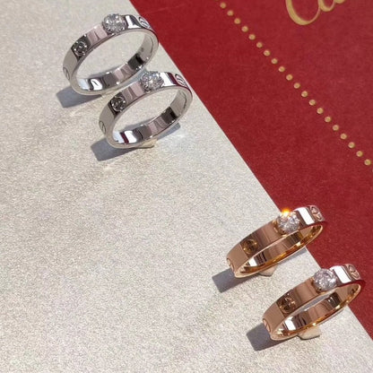 ¡®Veyra Jewelry¡¯LOVE RING 3.6MM 1 BIG DIAMOND