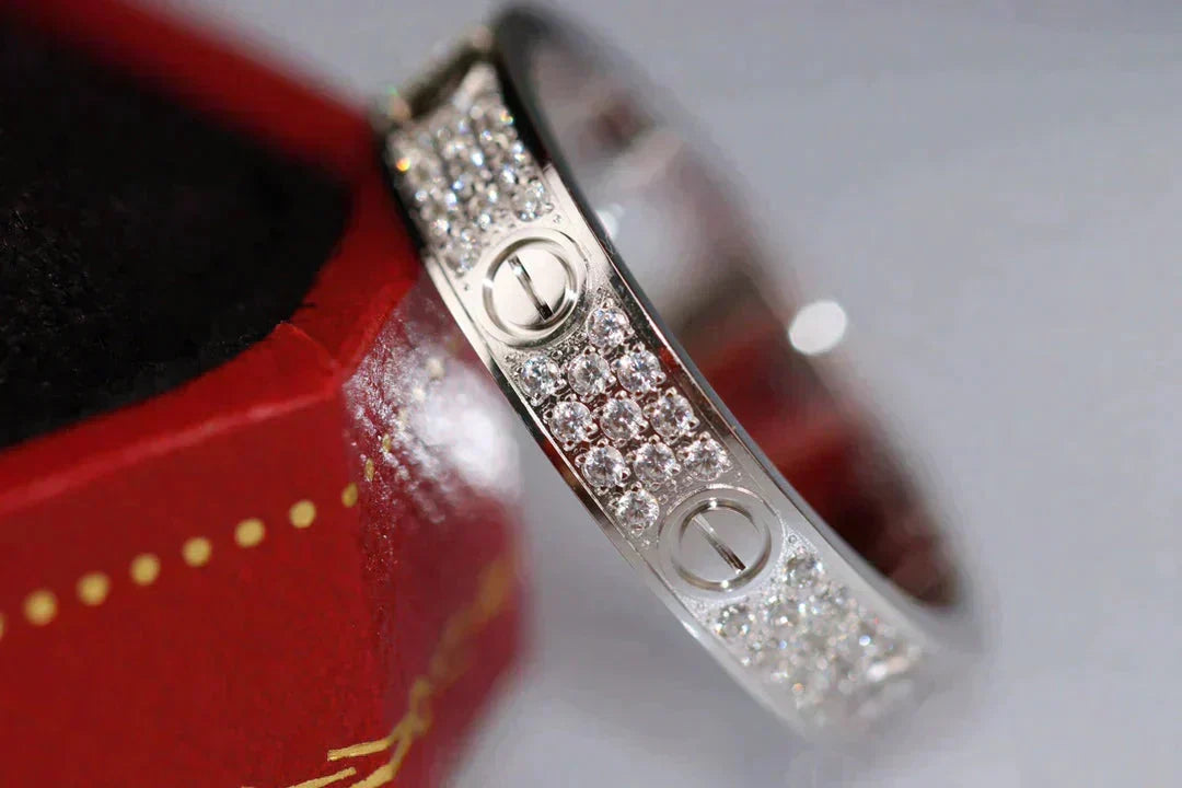 ¡®Veyra Jewelry¡¯LOVE RING 3.6MM DIAMOND PAVED
