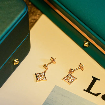 ¡®Veyra Jewelry¡¯STAR DIAMONDS EARRINGS GOLD