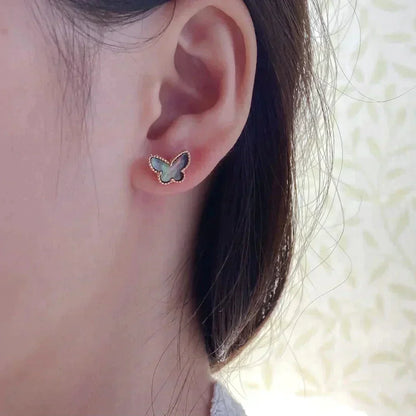 ¡®Veyra Jewelry¡¯BUTTERFLY DARK MOP  EARRINGS