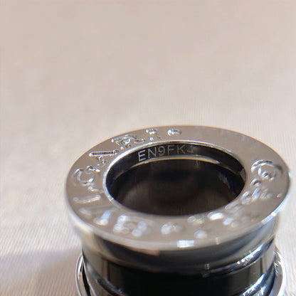 [Veyra Jewelry]ZERO 1 BLACK CERAMIC SILVER NECKLACE
