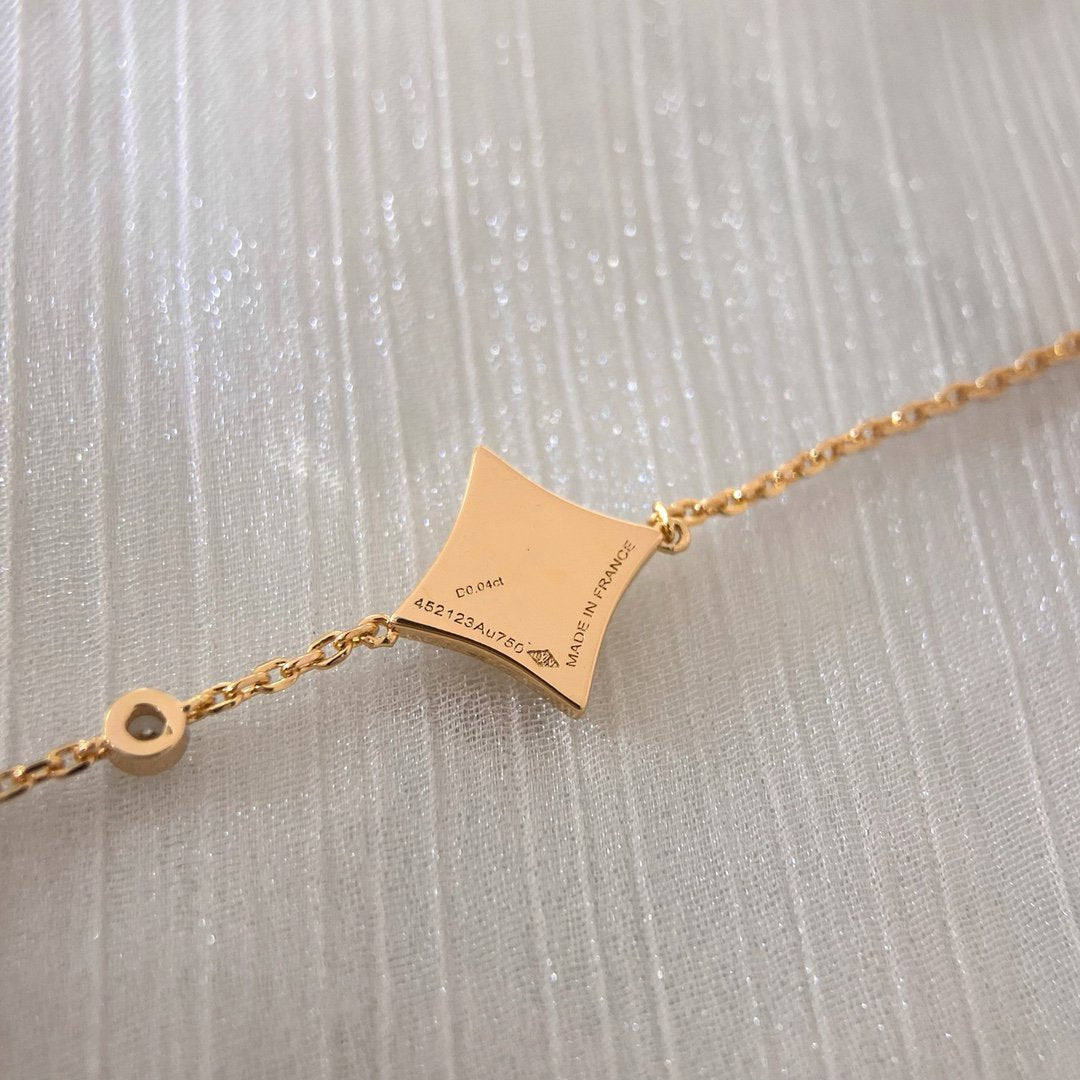¡®Veyra Jewelry¡¯COLOR STAR PINK GOLD DIAMOND BRACELET