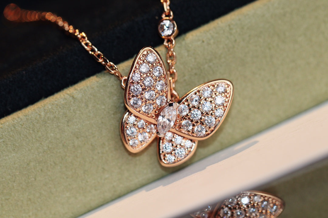 ¡®Veyra Jewelry¡¯BUTTERFLY DIAMOND NECKLACE