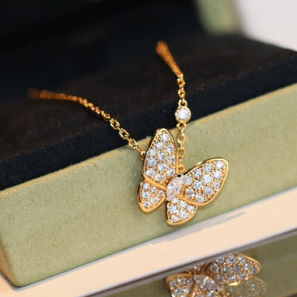 ¡®Veyra Jewelry¡¯BUTTERFLY DIAMOND NECKLACE