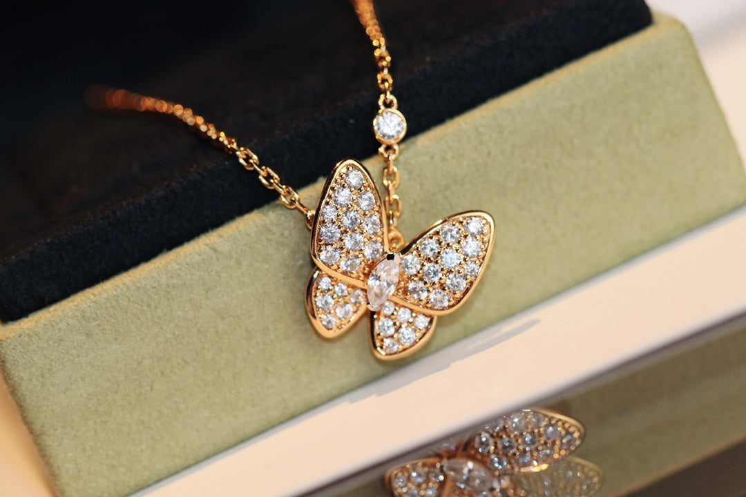 ¡®Veyra Jewelry¡¯BUTTERFLY DIAMOND NECKLACE