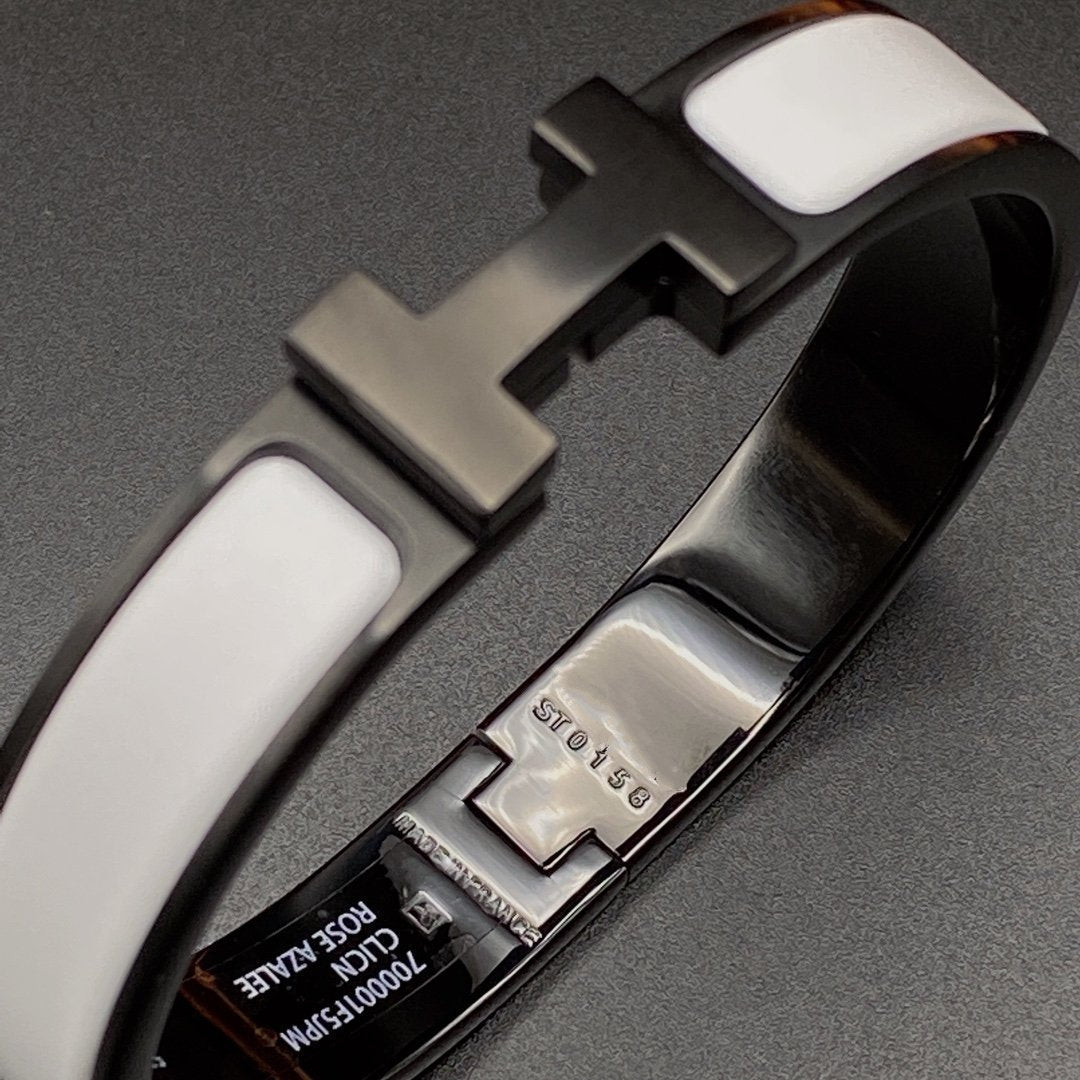 ¡®Veyra Jewelry¡¯H BRACELET 12MM BLACK WHITE CERAMIC