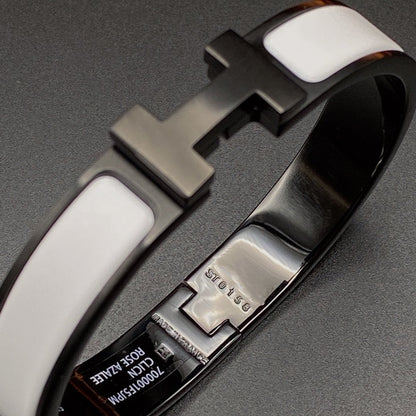 ¡®Veyra Jewelry¡¯H BRACELET 12MM BLACK WHITE CERAMIC