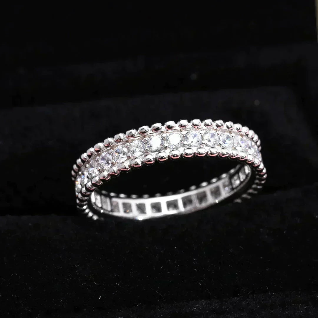 ¡®Veyra Jewelry¡¯PERLEE DIAMOND SILVER RING