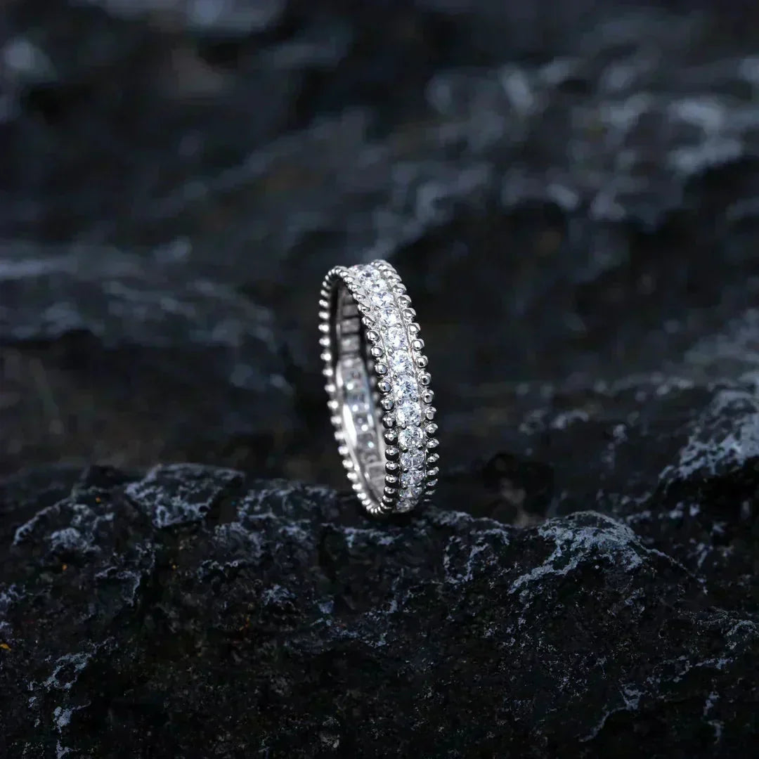 ¡®Veyra Jewelry¡¯PERLEE DIAMOND SILVER RING