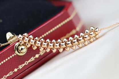 ¡®Veyra Jewelry¡¯CLASH PINK GOLD NECKLACE